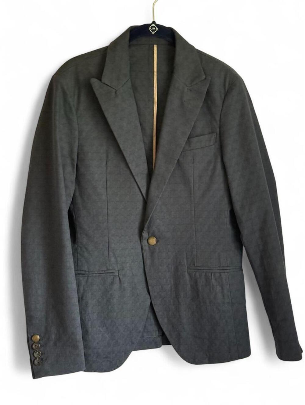Officina 36 Mens  US 34 XS (IT 44) Navy Tailored Blazer Italian Designer